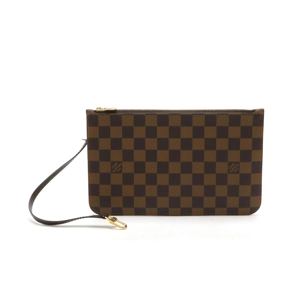 LOUIS VUITTON Damier Neverfull Pouch Clutch accessory multi pouch